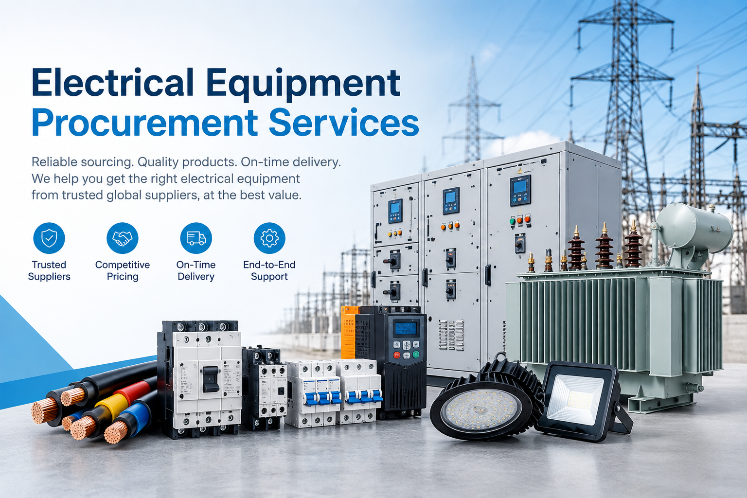 Electrical Equipment Procurement Services in China